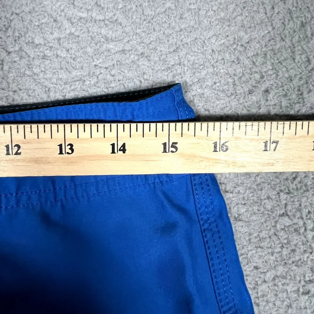 Nike 6.0 Shorts Mens 29 Blue Lightweight Swim Beach Surf Boardshorts Pocket Logo